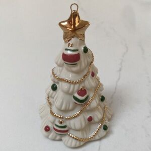 Lenox Very Merry porcelain ornament 1 of 5 set in box
